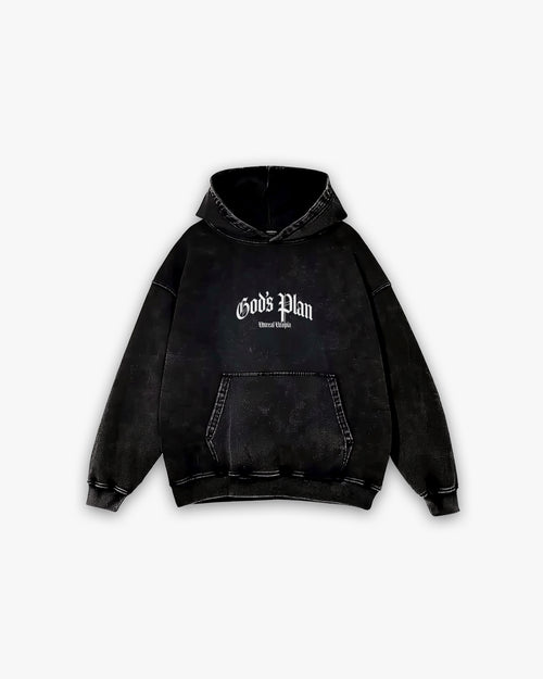 UNREAL UTOPIA God's Plan Hoodie - UNREAL UTOPIA
