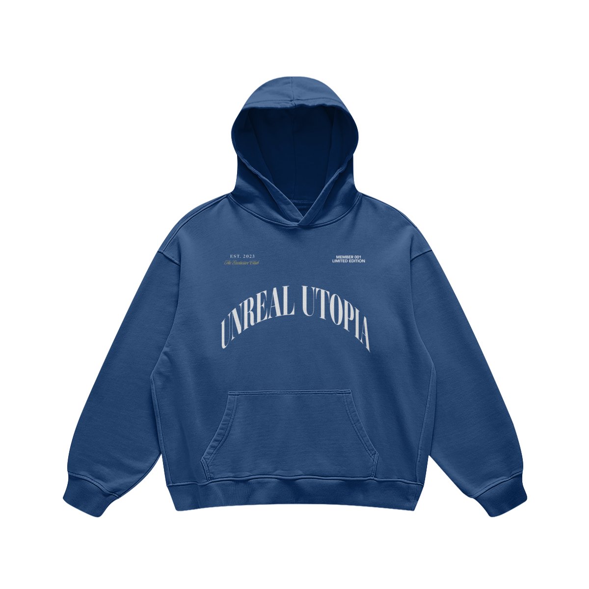 UNREAL UTOPIA EXCLUSIVE CLUB HOODIE - UNREAL UTOPIA